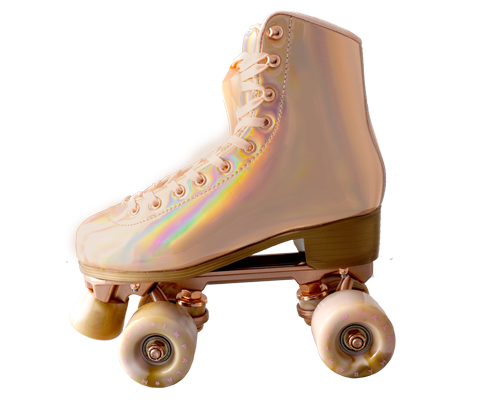 Size: 9 Rose Gold Impala Quad Roller SkatesVegan WomensMarwa 